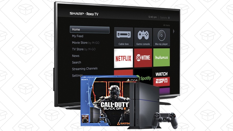 PS4 + TV Bundle, $500